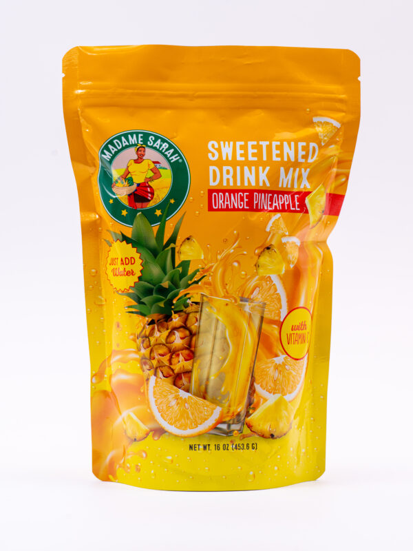 Drink orange and Pineapple